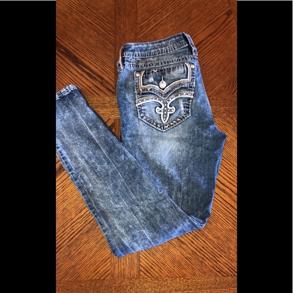 Rock revival skinny jeans